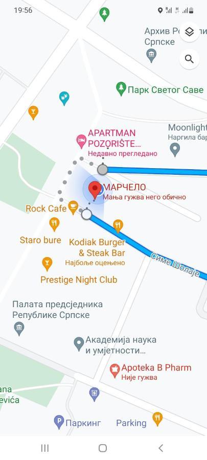 Apartman Pozoriste Penthaus Banja Luka Zewnętrze zdjęcie